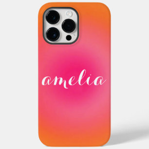 Benutzerdefinierte Serif Name Handyhülle – Fetter Case-Mate iPhone 14 Pro Max Hülle