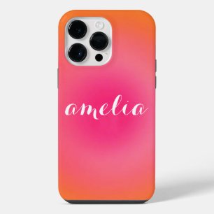 Benutzerdefinierte Serif Name Handyhülle – Fetter iPhone 14 Pro Max Hülle