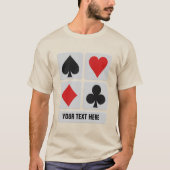 Benutzerdefinierte Shirts und Jacken für den Karte (Vorderseite)