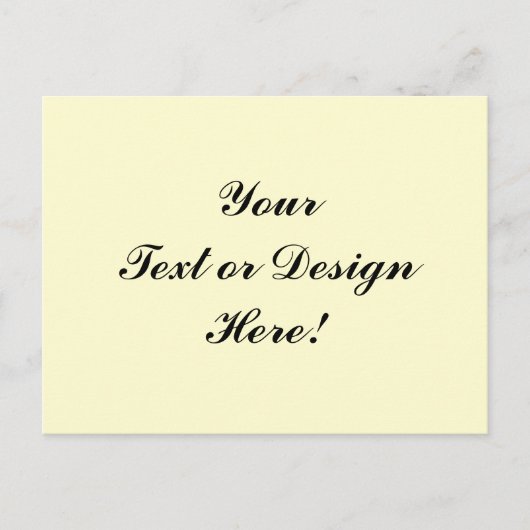 Benutzerdefinierte Signatur Matte Postcard - Sleek Postkarte (Vorderseite)