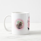 Benutzerdefinierte Silhouette eines Labrador Retri Kaffeetasse (Links)