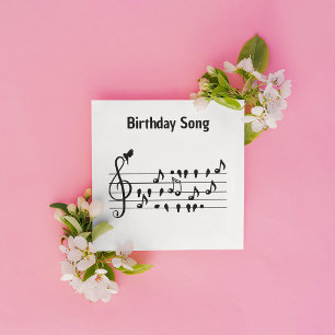 Benutzerdefinierte Singvogel-Violinenschlüssel-Kun
