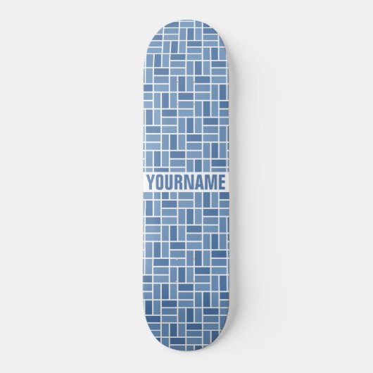 Benutzerdefinierte Skateboards mit geometrischem M (Vorderseite)