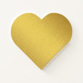 Benutzerdefinierte Skriptsignatur Goldene Foil-For Notizblock (Rückseite)