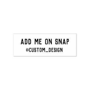Benutzerdefinierte Snapchat-Briefmarke Permastempel