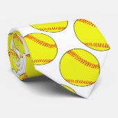 Benutzerdefinierte Softball-Krawatte Krawatte (Gerollt)