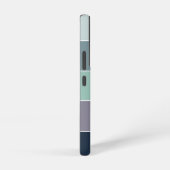 Benutzerdefinierte Sommerfarben-Farbblockstreifen Samsung Galaxy Hülle (Rechte Seite)