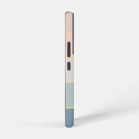 Benutzerdefinierte Sommerfarben-Farbblockstreifen Samsung Galaxy Hülle (Rechte Seite)