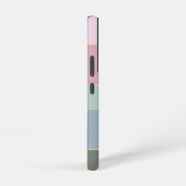 Benutzerdefinierte Sommerfarben-Farbblockstreifen Samsung Galaxy Hülle (Rechte Seite)