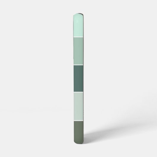 Benutzerdefinierte Sommerfarben-Farbblockstreifen Samsung Galaxy Hülle (Linke Seite)