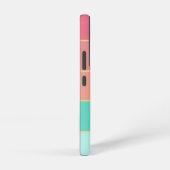 Benutzerdefinierte Sommerfarben-Farbblockstreifen Samsung Galaxy Hülle (Rechte Seite)