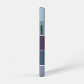 Benutzerdefinierte Sommerfarben-Farbblockstreifen Samsung Galaxy Hülle (Rechte Seite)