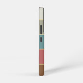 Benutzerdefinierte Sommerfarben-Farbblockstreifen Samsung Galaxy Hülle (Rechte Seite)