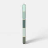 Benutzerdefinierte Sommerfarben-Farbblockstreifen Samsung Galaxy Hülle (Linke Seite)