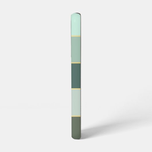 Benutzerdefinierte Sommerfarben-Farbblockstreifen Samsung Galaxy Hülle (Linke Seite)