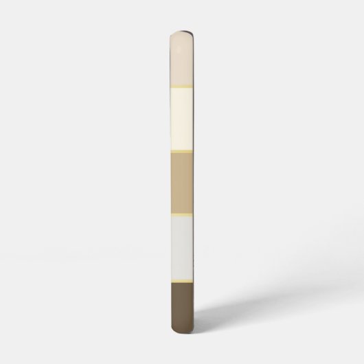 Benutzerdefinierte Sommerfarben-Farbblockstreifen Samsung Galaxy Hülle (Linke Seite)