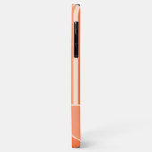 Benutzerdefinierte sonnige Sommerorangefarbene Mod Case-Mate iPhone Hülle (Hinten/Links)