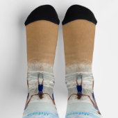 Benutzerdefinierte Sounds für Ihr Foto mit Namenst Socken (Oben)