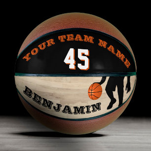 Benutzerdefinierte Spielermannschaftsname Nummer H Basketball