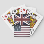 Benutzerdefinierte Spielkarten mit amerikanischer (Rückseite)