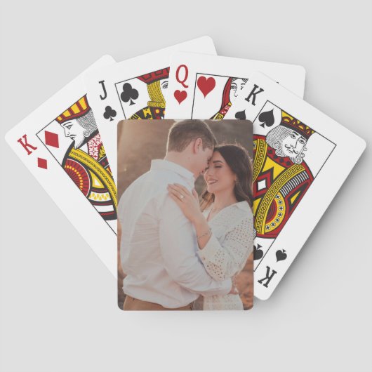 Benutzerdefinierte Spielkarten mit Ihrem Foto oder (Rückseite)