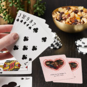 Benutzerdefinierte Spielkarten | Valentinstag (In Situ)