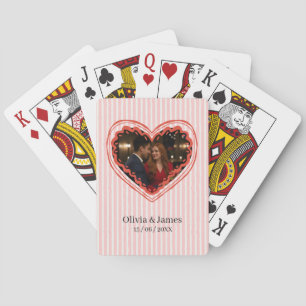 Benutzerdefinierte Spielkarten   Valentinstag