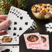 Benutzerdefinierte Spielkarten | Valentinstag Poke (In Situ)
