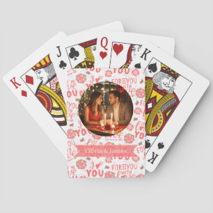 Benutzerdefinierte Spielkarten   Valentinstag Poke