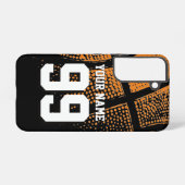 Benutzerdefinierte Sport-Basketball-Trikotnummer Samsung Galaxy Hülle (Rückseite (Horizontal))