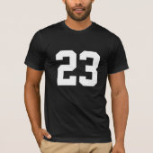 Benutzerdefinierte Sportart mit Name-T - Shirt (Vorderseite)