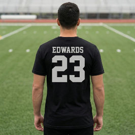 Benutzerdefinierte Sportart mit Name-T - Shirt
