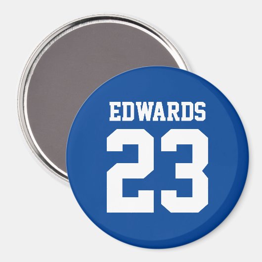 Benutzerdefinierte Sportarten mit Namen Magnet (Vorderseite/Rückseite)