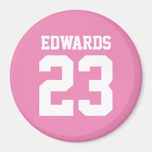 Benutzerdefinierte Sportarten mit Namen Magnet