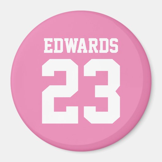 Benutzerdefinierte Sportarten mit Namen Magnet (Vorne)