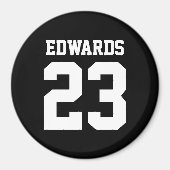 Benutzerdefinierte Sportarten mit Namen Magnet (Vorne)