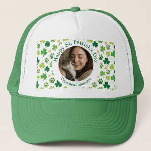 Benutzerdefinierte St. Patrick’s Day Haube für Hau Truckerkappe