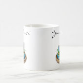 Benutzerdefinierte Stadtkarte Kaffeetasse (Mittel)