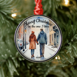 Benutzerdefinierte Stadtstraßen Igel 1 I Liebe Ornament Aus Metall