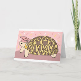 Benutzerdefinierte Star Tortoise Abschluss Card 3 Karte
