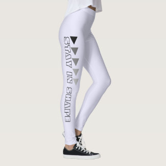 Benutzerdefinierte Stay In Shape Fitness in Lavend Leggings