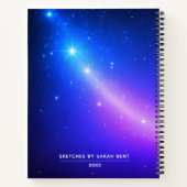 Benutzerdefinierte Sterne Individualisierbare Name Notizblock (Rückseite)