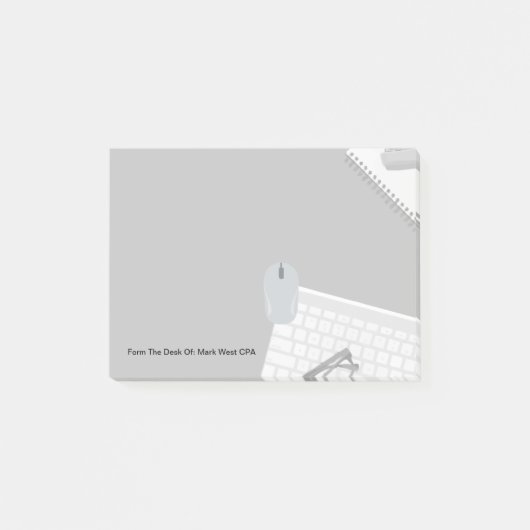 Benutzerdefinierte Sticky-Notepad für einen Kontoi Post-it Klebezettel (Vorderseite)