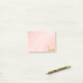 Benutzerdefinierte, stilvolle Post-it-Notizen Post-it Klebezettel (Auf Schreibtisch)