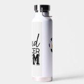 Benutzerdefinierte stolze Fußballmutter mit benutz Trinkflasche (Links)