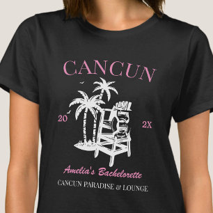Benutzerdefinierte Strand-Junggesellinnenabschieds T-Shirt