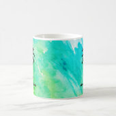 Benutzerdefinierte Strandpalme Nautical Kaffeetasse (Mittel)
