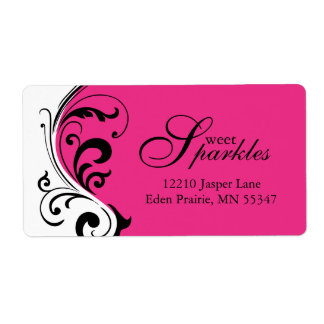 Benutzerdefinierte stylische Labels