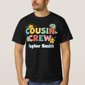 Benutzerdefinierte süße Cousin-Crew passende Famil T-Shirt