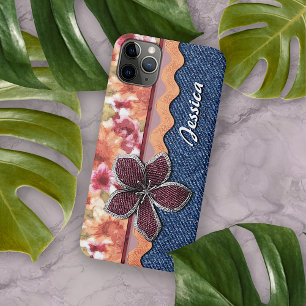 Benutzerdefinierte süße elegante Frühlingsblumen-K iPhone 16 Pro Max Hülle